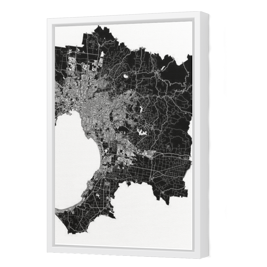 Thumbnail for Canvas - White Floating Frame