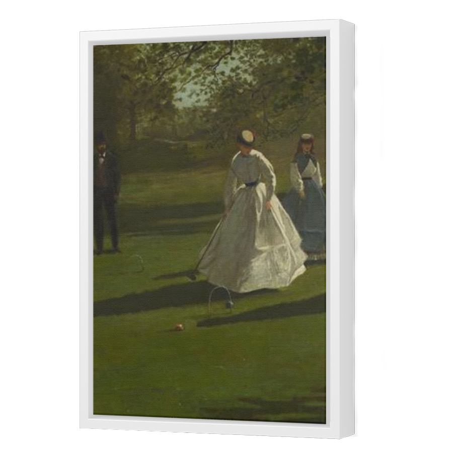Thumbnail for Canvas - White Floating Frame
