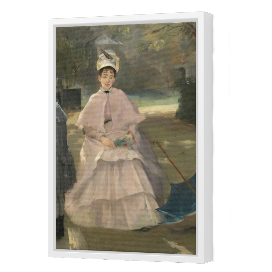 Thumbnail for Canvas - White Floating Frame