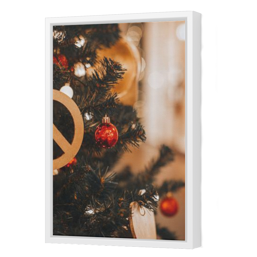 Thumbnail for Canvas - White Floating Frame
