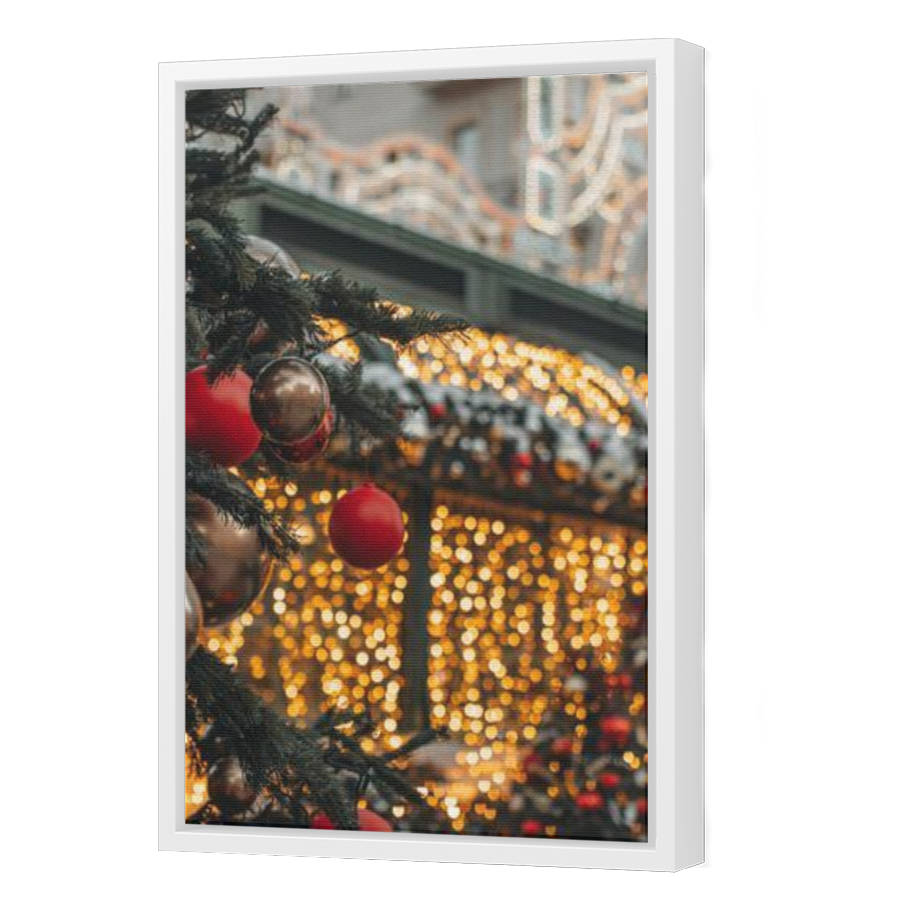 Thumbnail for Canvas - White Floating Frame