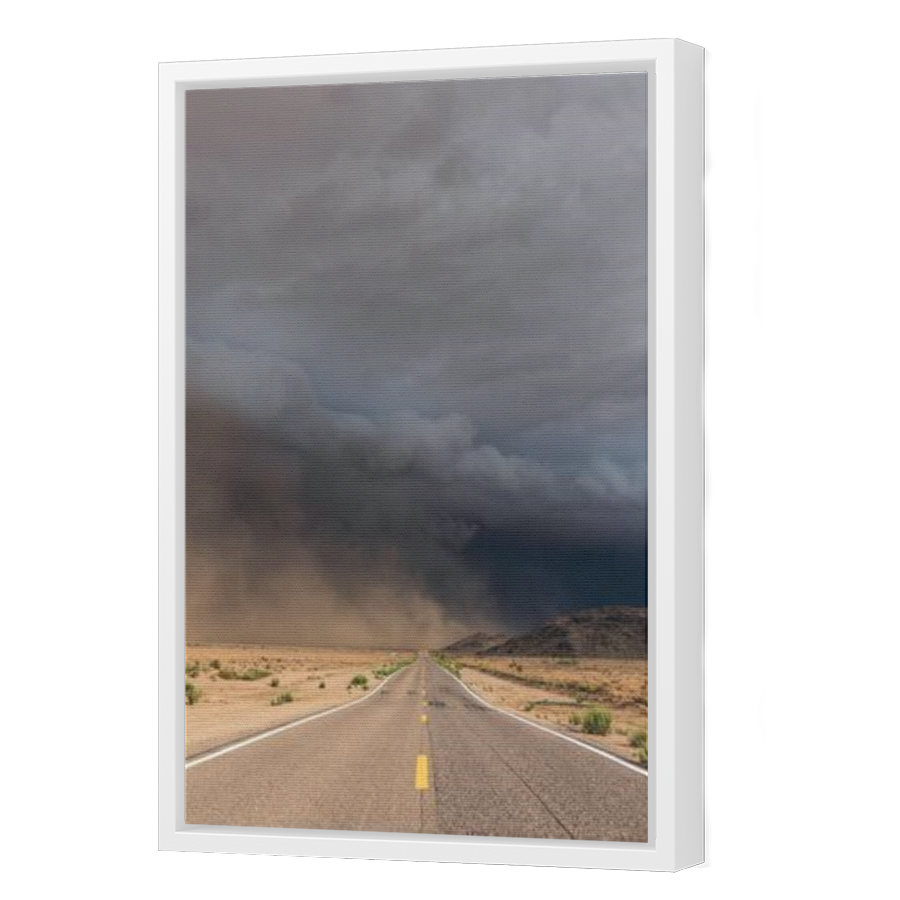 Thumbnail for Canvas - White Floating Frame