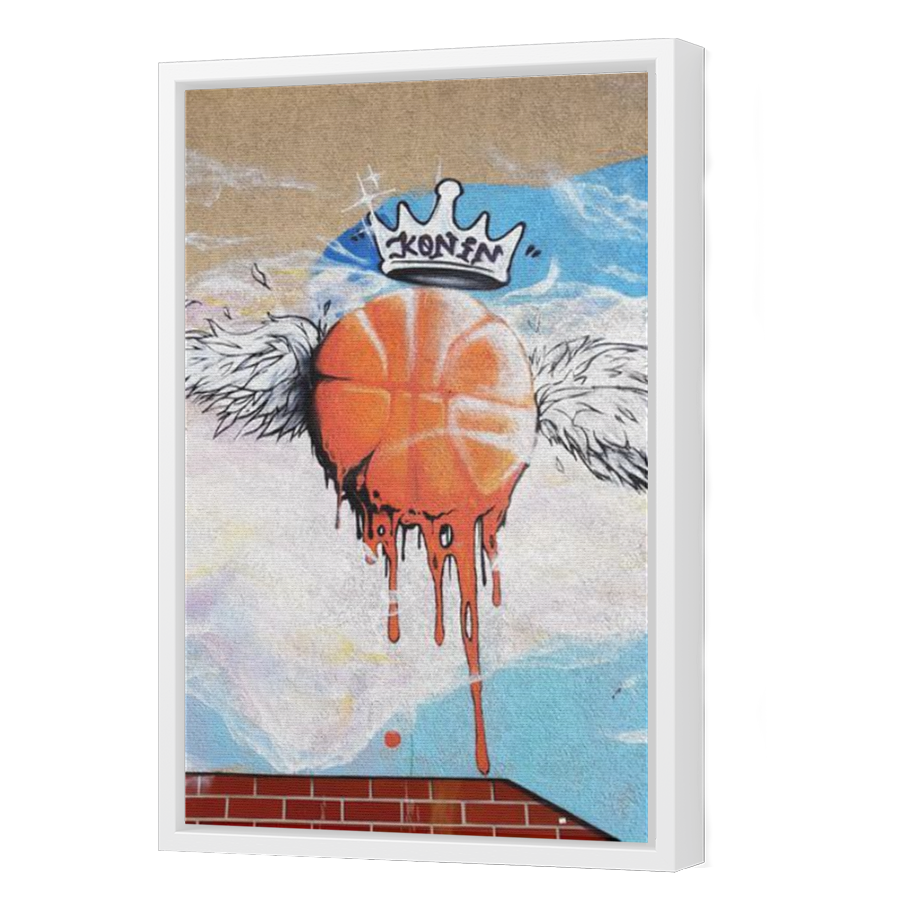 Thumbnail for Canvas - White Floating Frame
