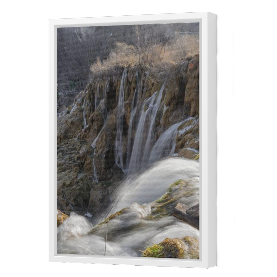 Thumbnail for Canvas - White Floating Frame