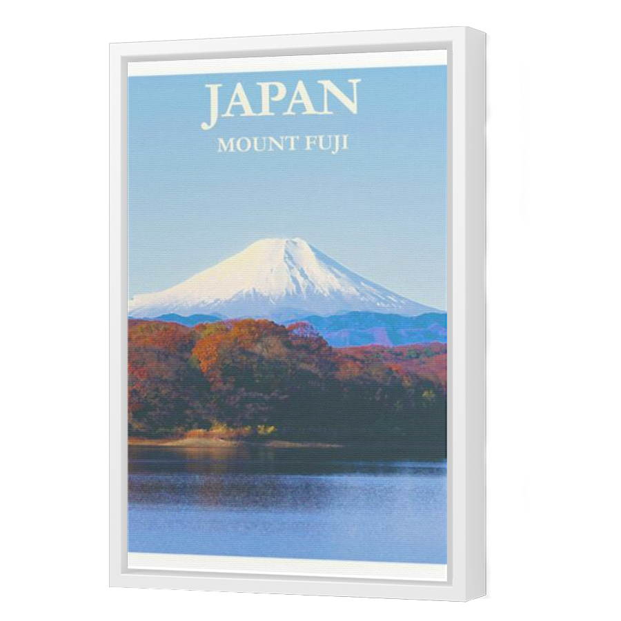 Thumbnail for Canvas - White Floating Frame