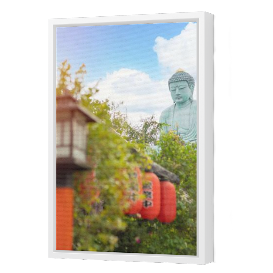 Thumbnail for Canvas - White Floating Frame