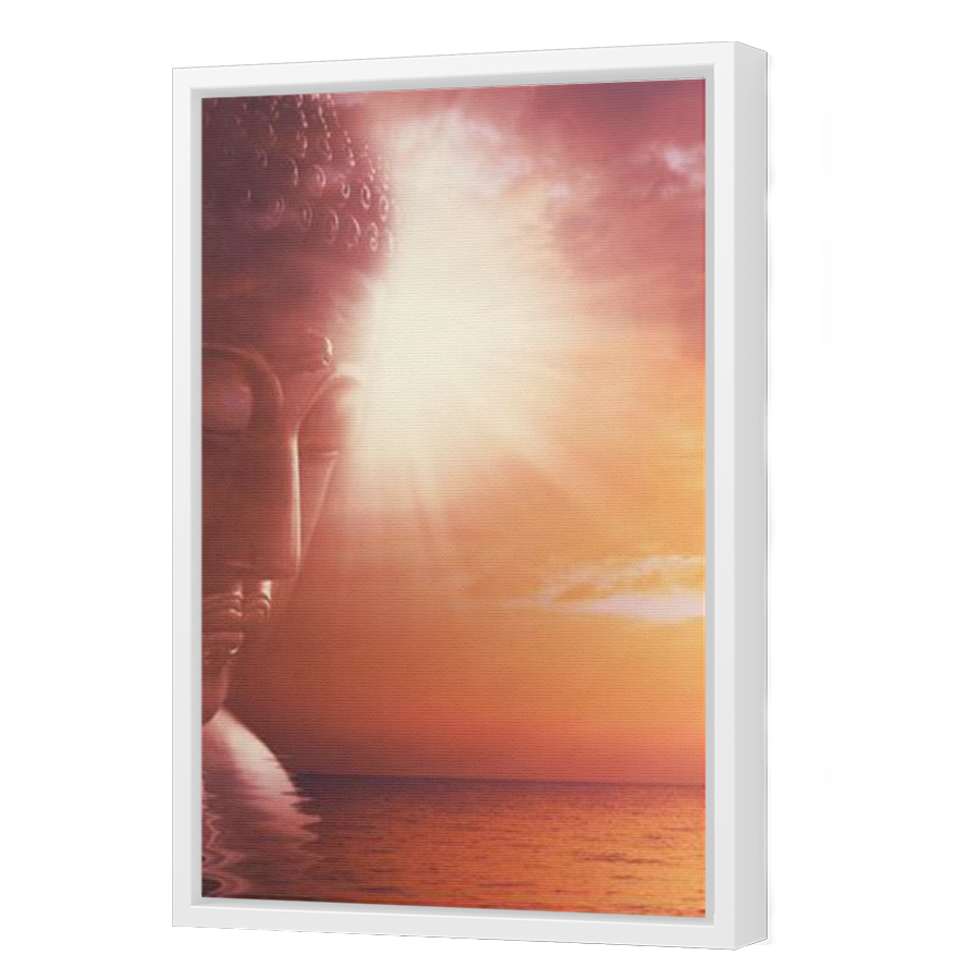 Thumbnail for Canvas - White Floating Frame