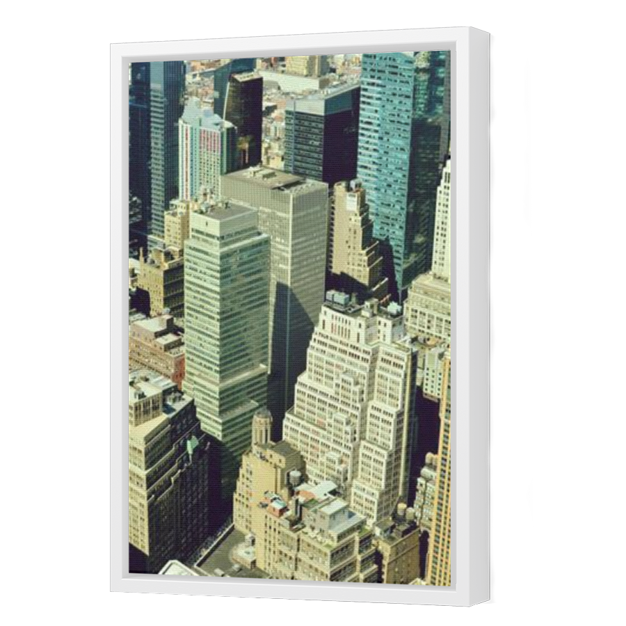 Thumbnail for Canvas - White Floating Frame