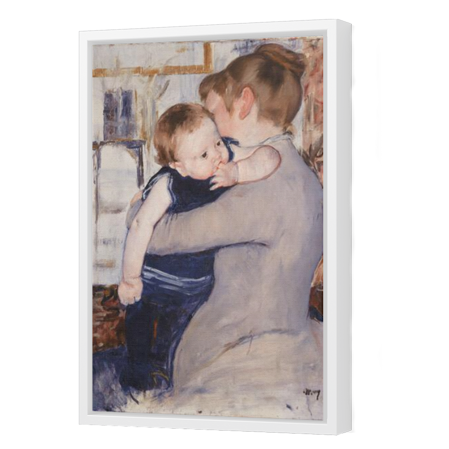 Thumbnail for Canvas - White Floating Frame