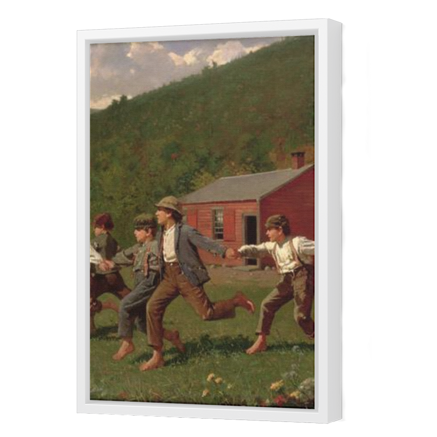 Thumbnail for Canvas - White Floating Frame
