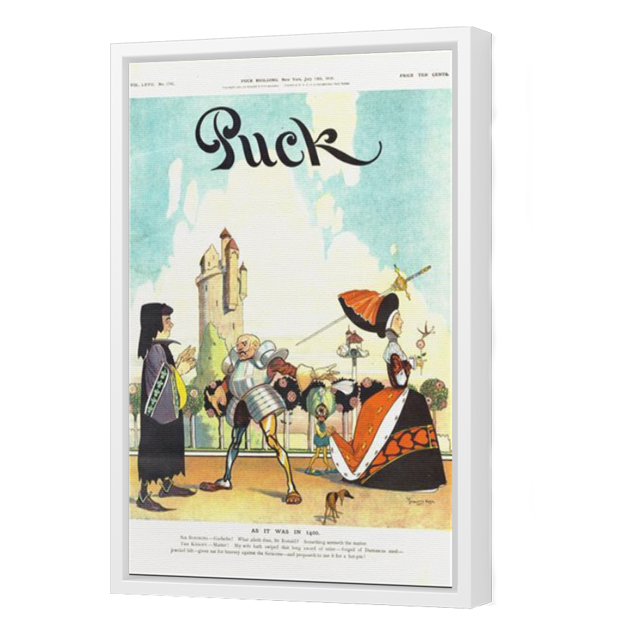 Thumbnail for Canvas - White Floating Frame