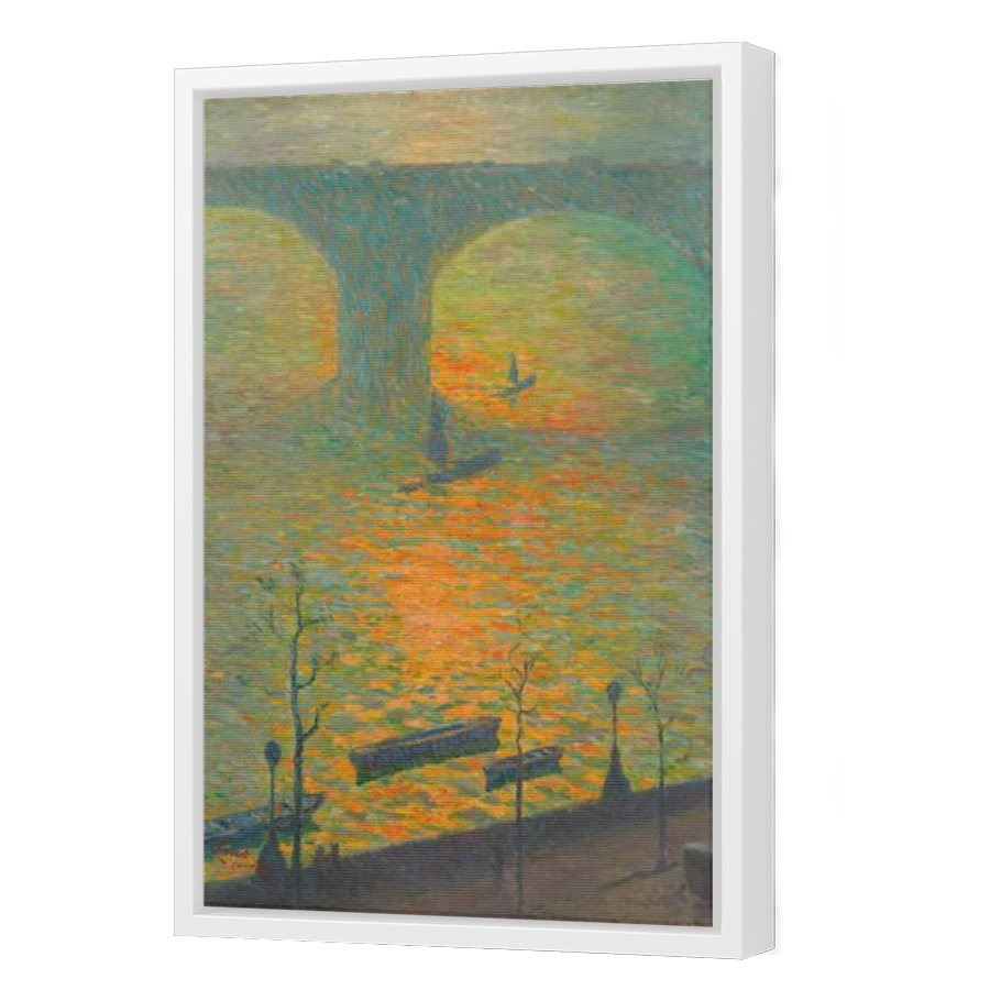Thumbnail for Canvas - White Floating Frame