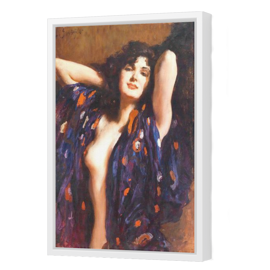 Thumbnail for Canvas - White Floating Frame