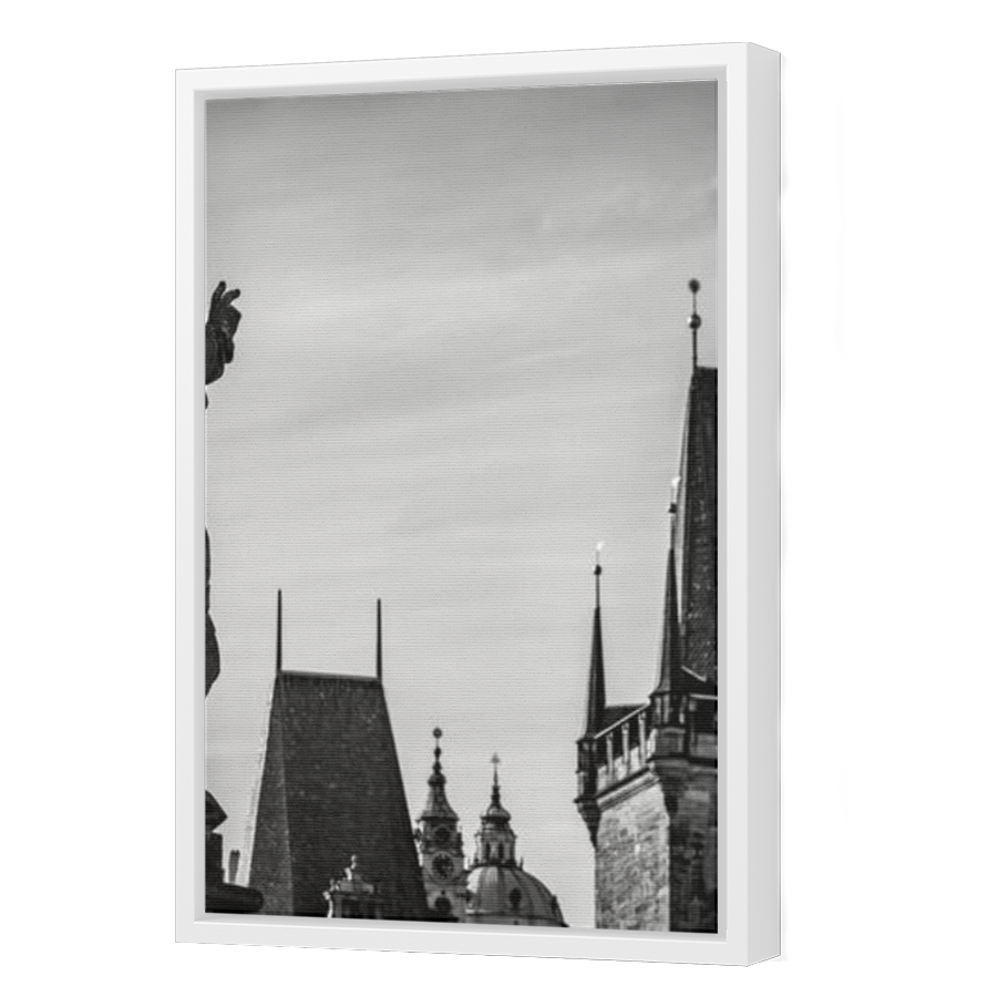 Thumbnail for Canvas - White Floating Frame