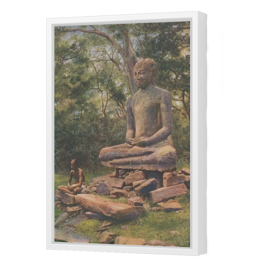 Thumbnail for Canvas - White Floating Frame