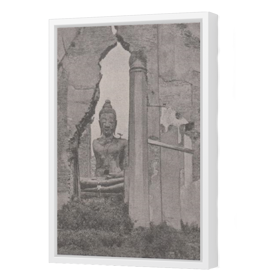 Thumbnail for Canvas - White Floating Frame