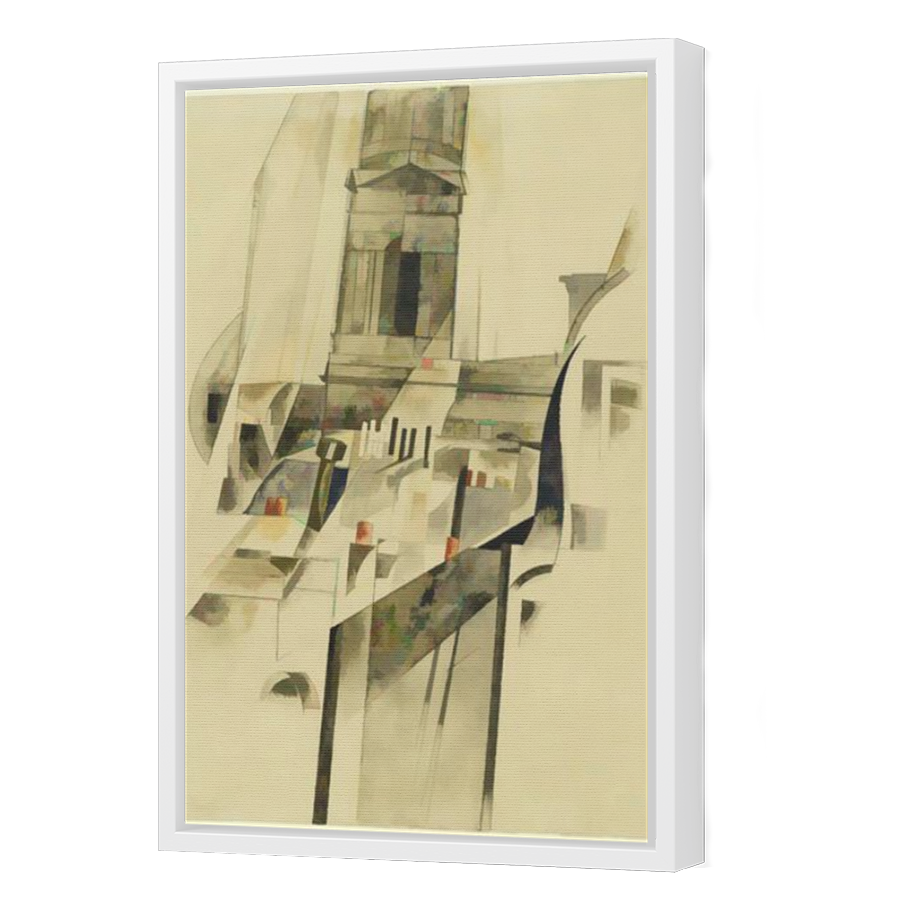 Thumbnail for Canvas - White Floating Frame