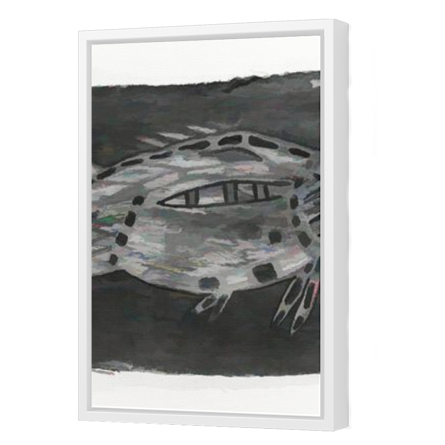 Thumbnail for Canvas - White Floating Frame