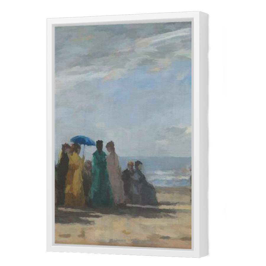 Thumbnail for Canvas - White Floating Frame