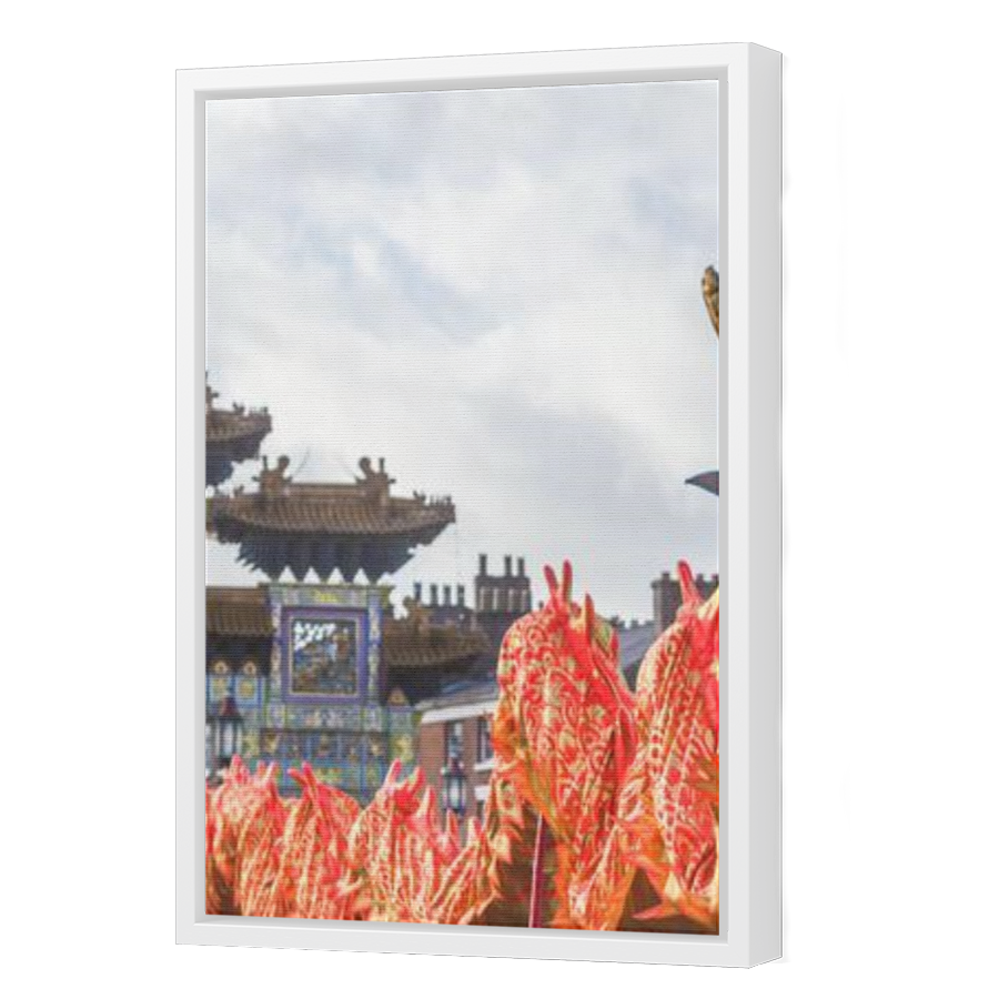 Thumbnail for Canvas - White Floating Frame