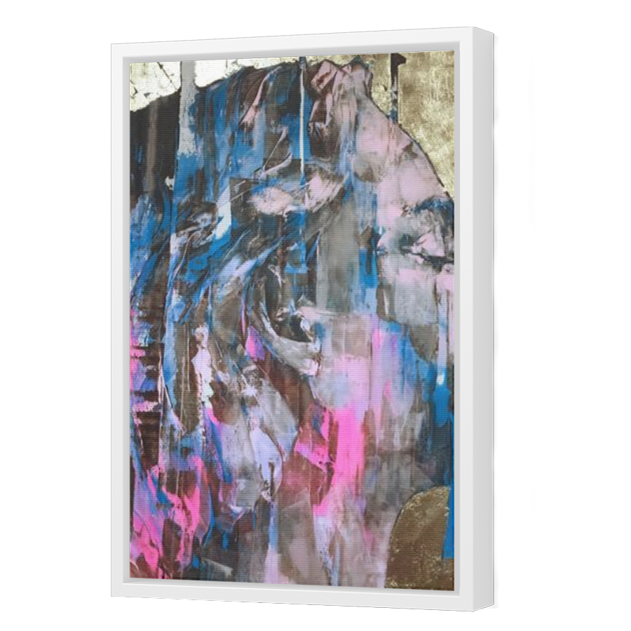 Thumbnail for Canvas - White Floating Frame