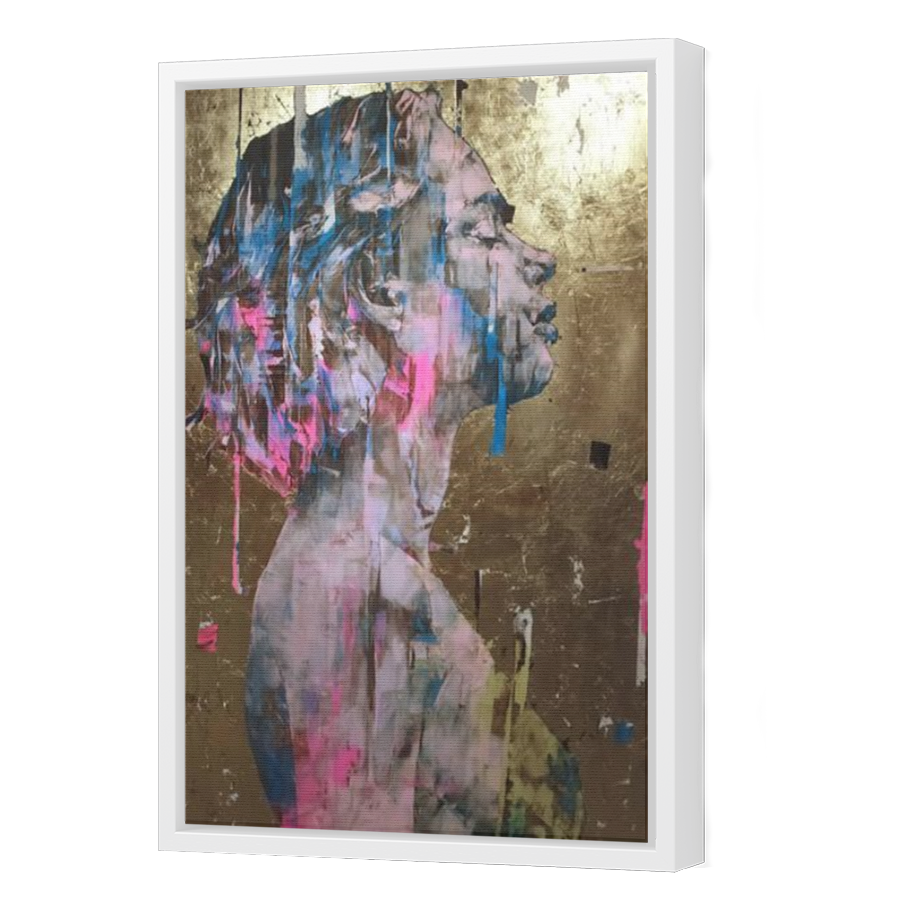 Thumbnail for Canvas - White Floating Frame
