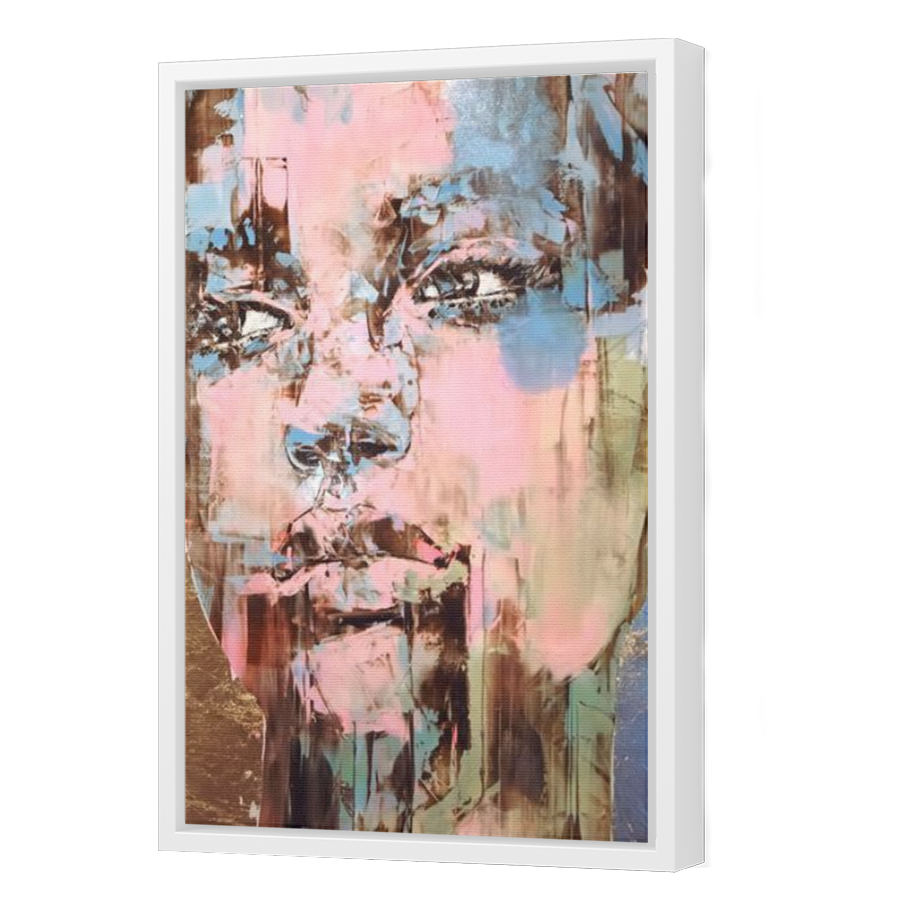 Thumbnail for Canvas - White Floating Frame
