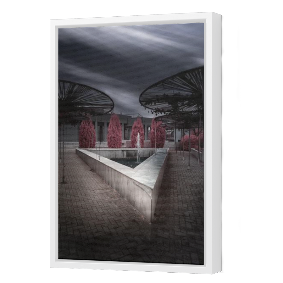 Thumbnail for Canvas - White Floating Frame