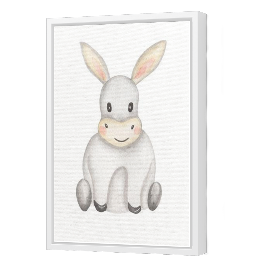 Thumbnail for Canvas - White Floating Frame