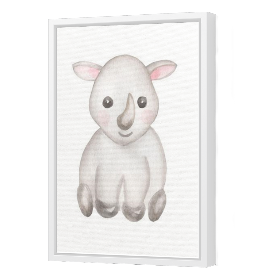 Thumbnail for Canvas - White Floating Frame