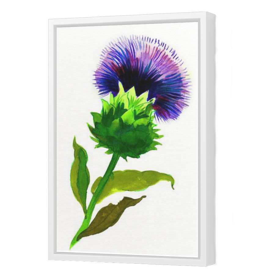 Thumbnail for Canvas - White Floating Frame