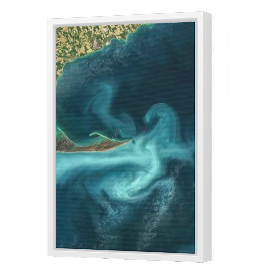 Thumbnail for Canvas - White Floating Frame
