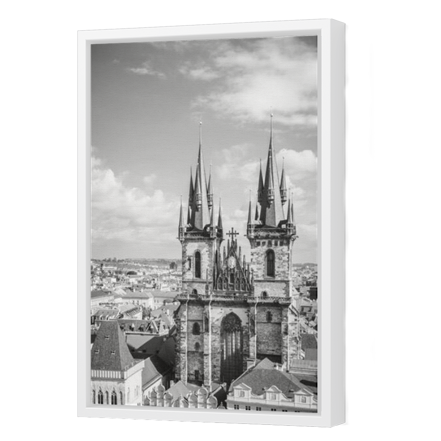Thumbnail for Canvas - White Floating Frame