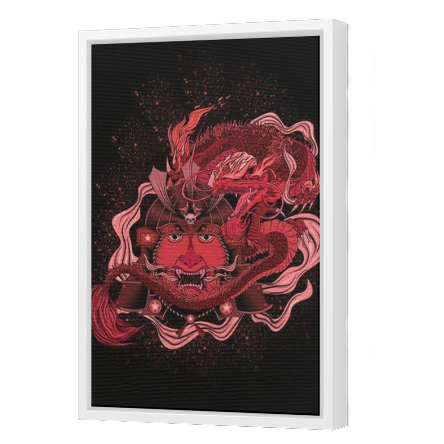 Thumbnail for Canvas - White Floating Frame