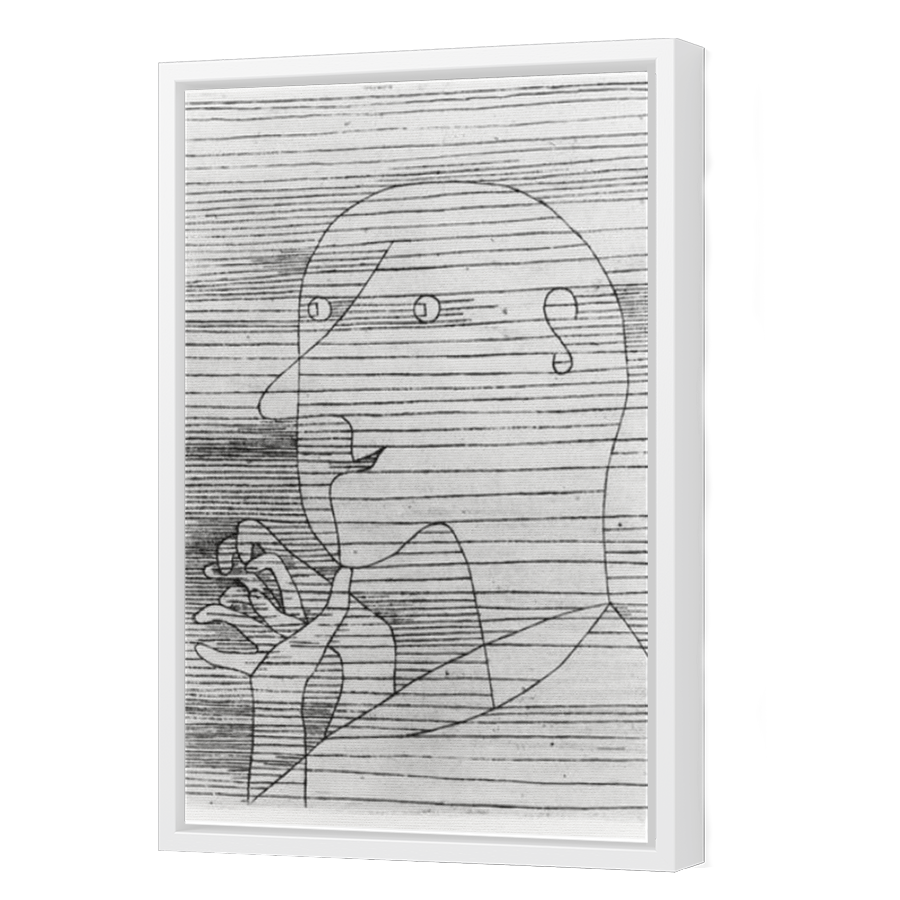 Thumbnail for Canvas - White Floating Frame