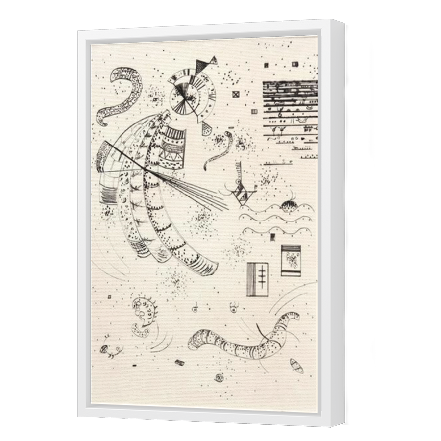 Thumbnail for Canvas - White Floating Frame