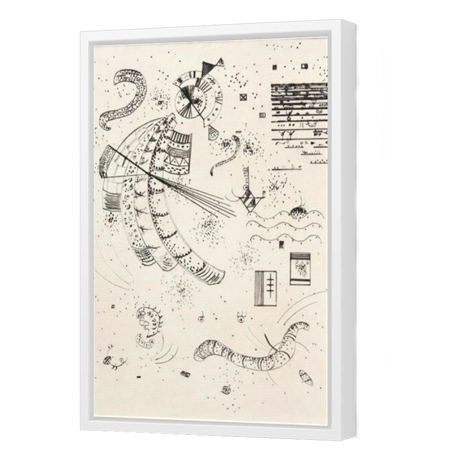 Thumbnail for Canvas - White Floating Frame