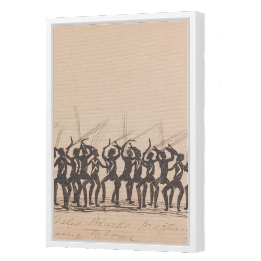 Thumbnail for Canvas - White Floating Frame