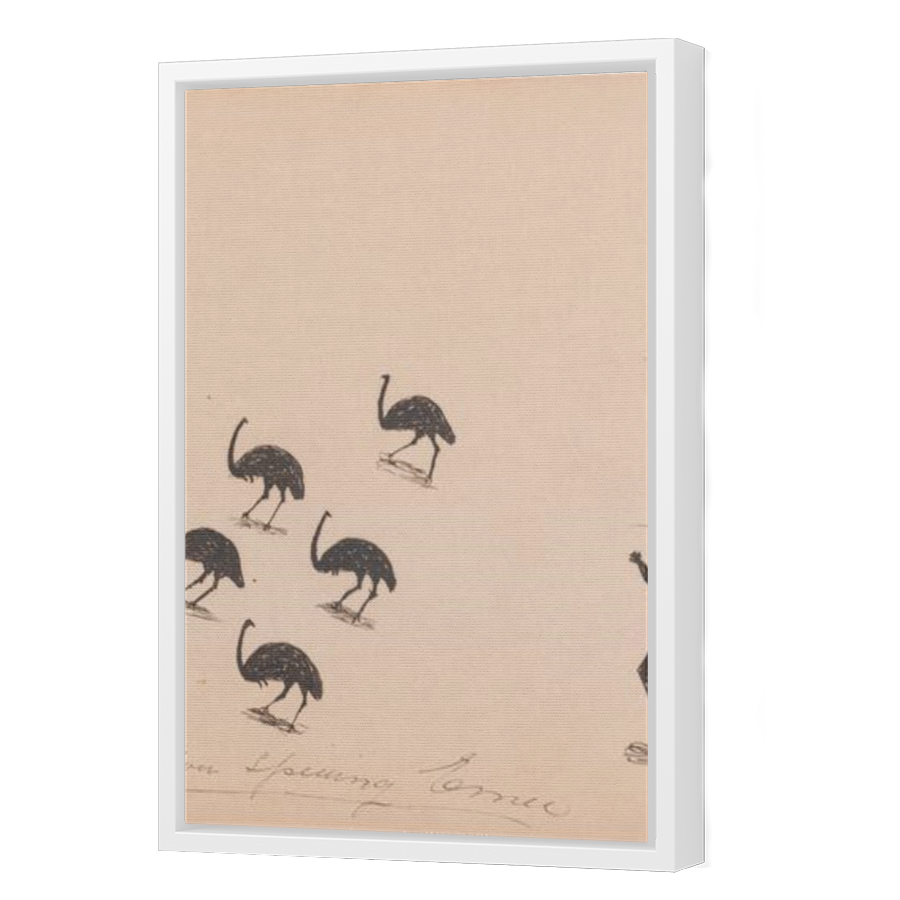 Thumbnail for Canvas - White Floating Frame