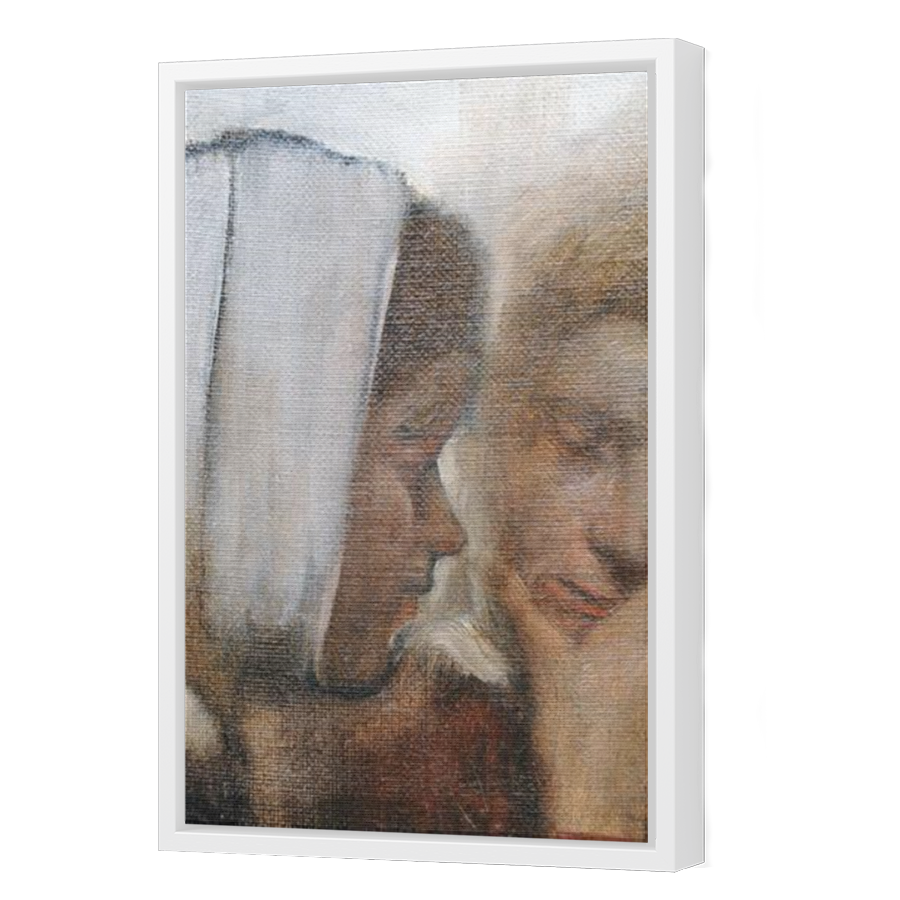 Thumbnail for Canvas - White Floating Frame