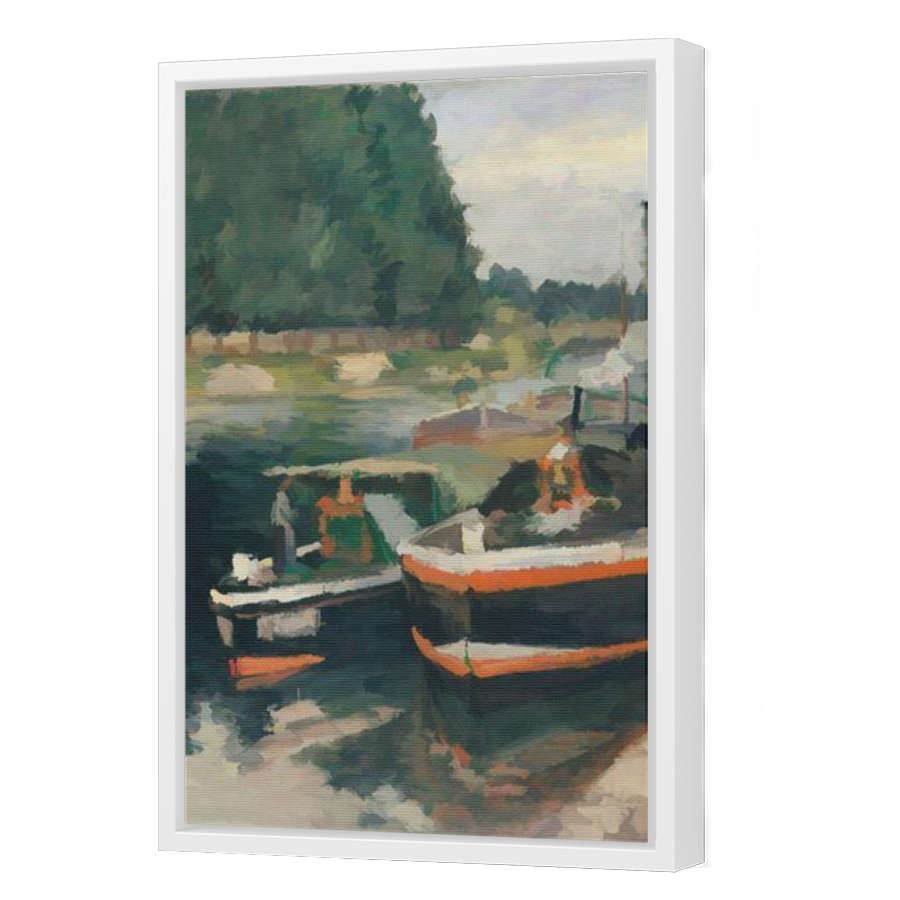 Thumbnail for Canvas - White Floating Frame