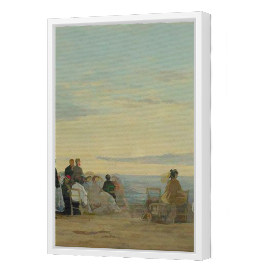 Thumbnail for Canvas - White Floating Frame