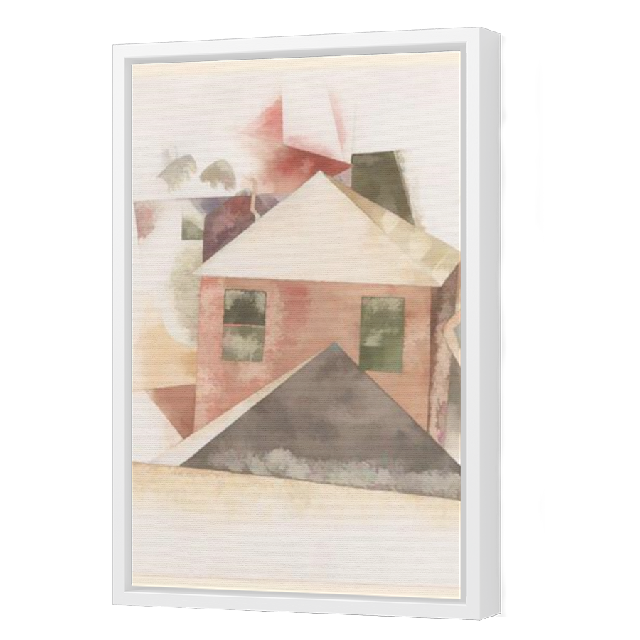Thumbnail for Canvas - White Floating Frame