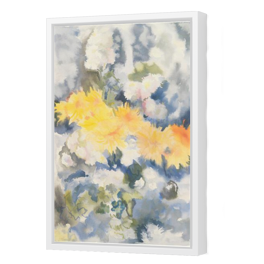 Thumbnail for Canvas - White Floating Frame
