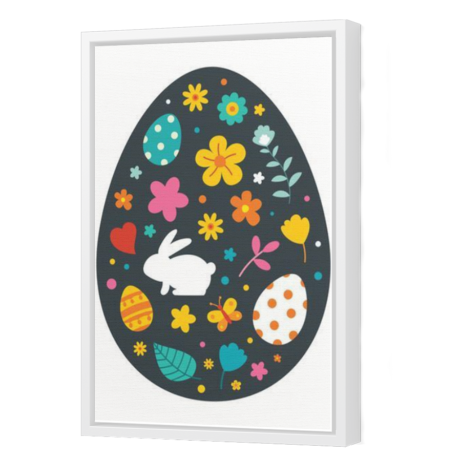 Thumbnail for Canvas - White Floating Frame