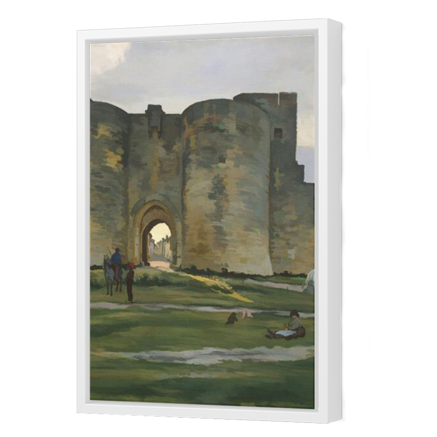 Thumbnail for Canvas - White Floating Frame