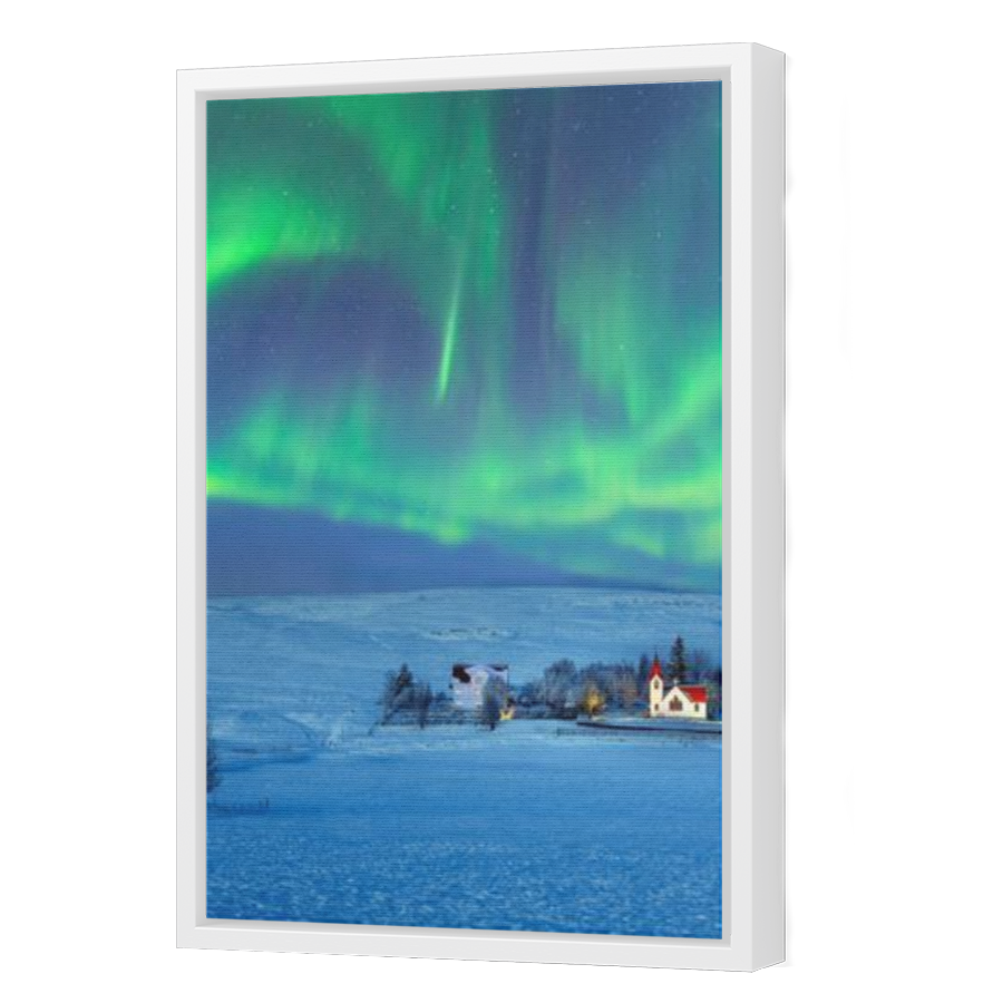 Thumbnail for Canvas - White Floating Frame