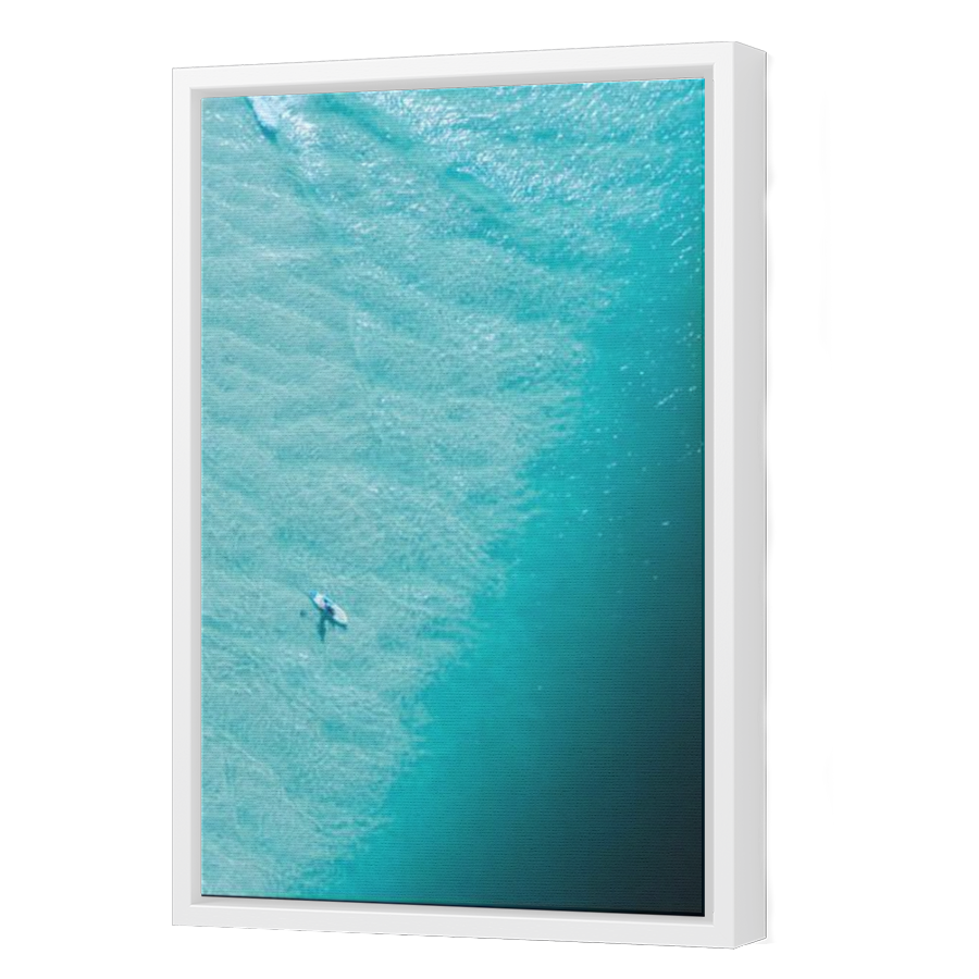 Thumbnail for Canvas - White Floating Frame