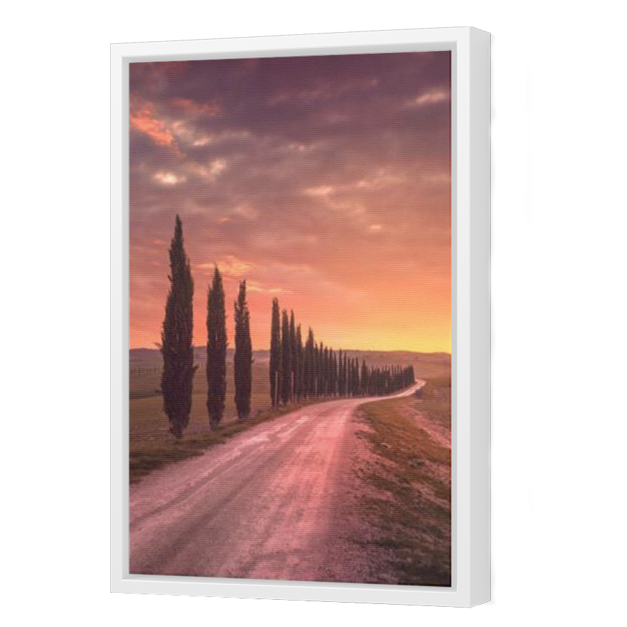 Thumbnail for Canvas - White Floating Frame