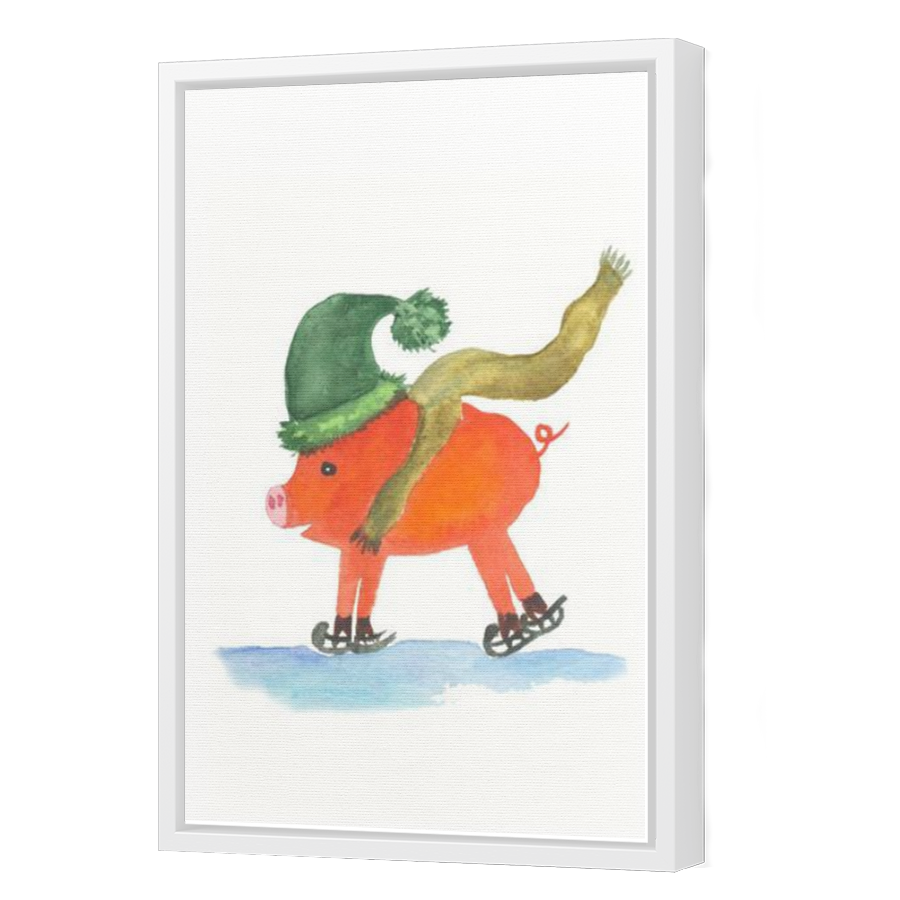Thumbnail for Canvas - White Floating Frame